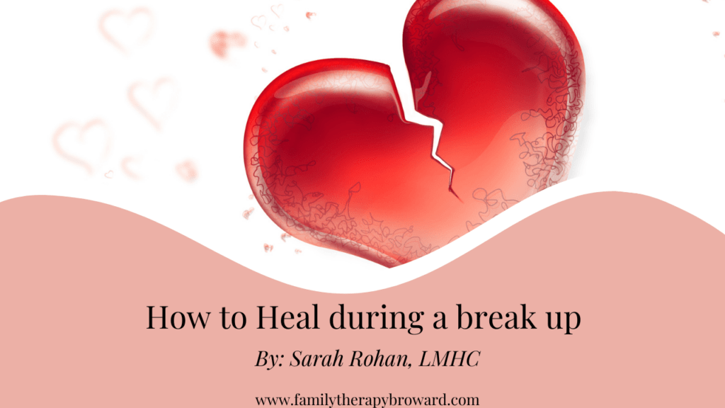 How to heal from a break up