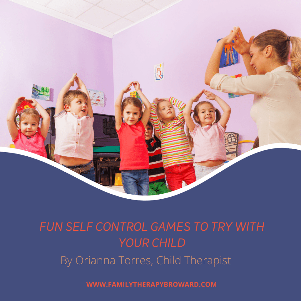 Fun Self Control Games to try with your child.