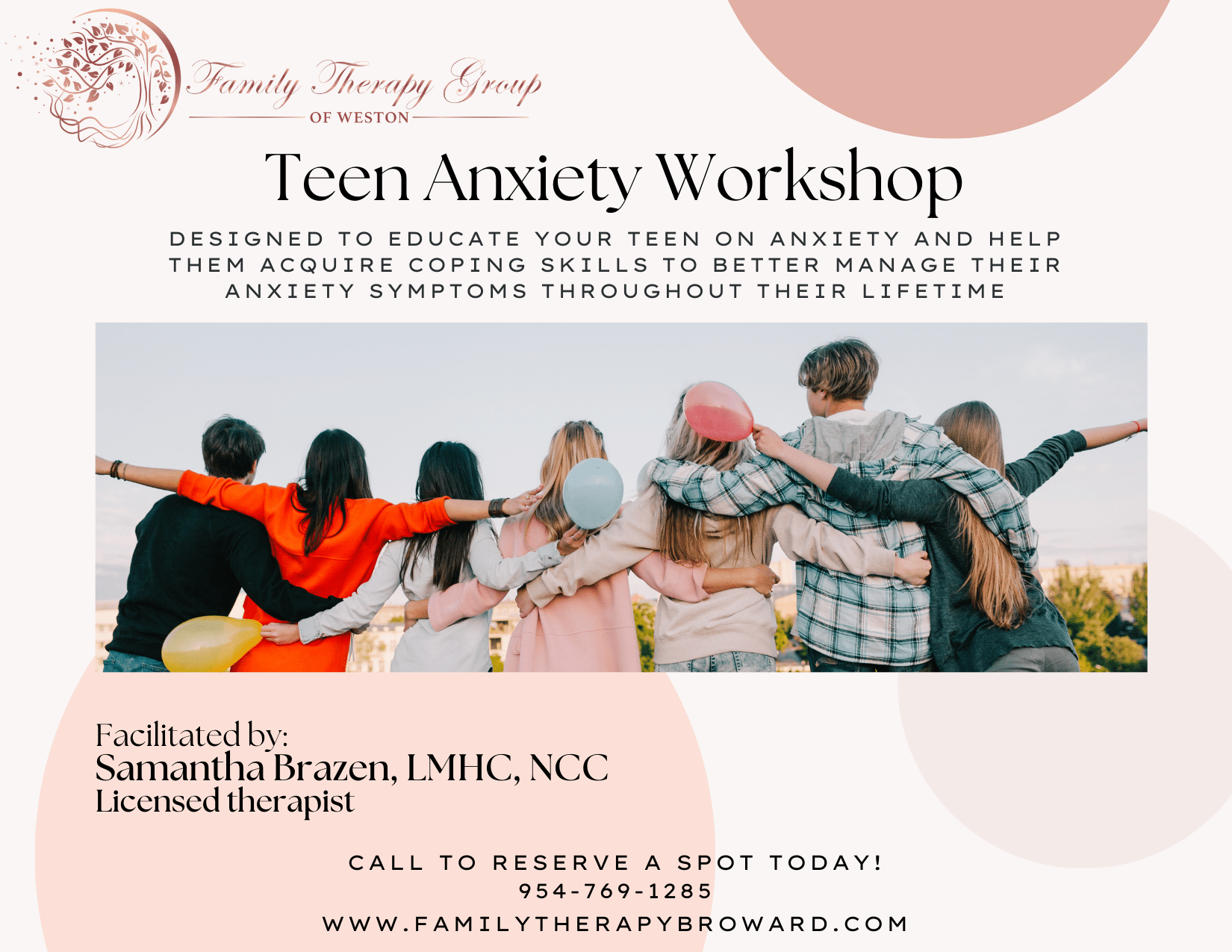 Teen Anxiety Workshop