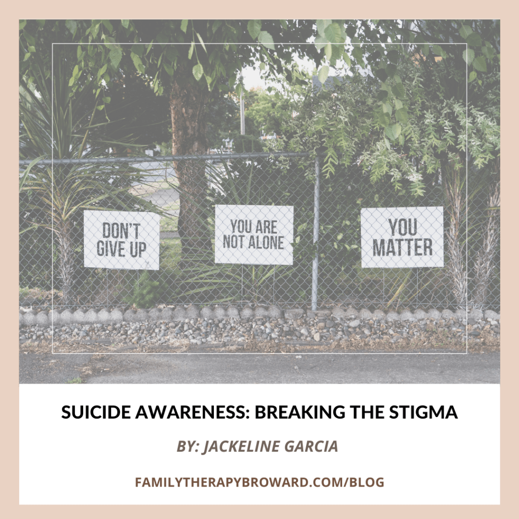 Suicide Awareness: Breaking the stigma