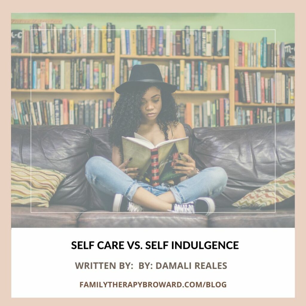 Self Care vs. Self Indulgence